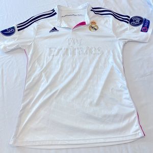 Adidas Real Madrid UEFA Gareth Bale Jersey Size M